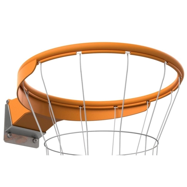 FLEXMATIC basketbola grozs, divvirzienu slīpums, pulverkrāsots