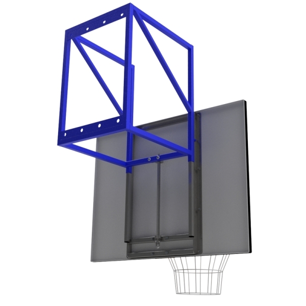 OPTIMUM basketbola komplekts ar regulējamu augstumu, 90 x 120 cm