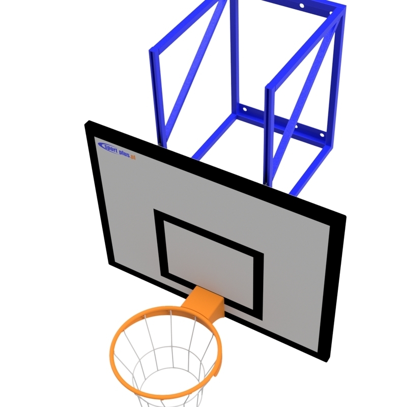 OPTIMUM basketbola komplekts ar regulējamu augstumu, 90 x 120 cm