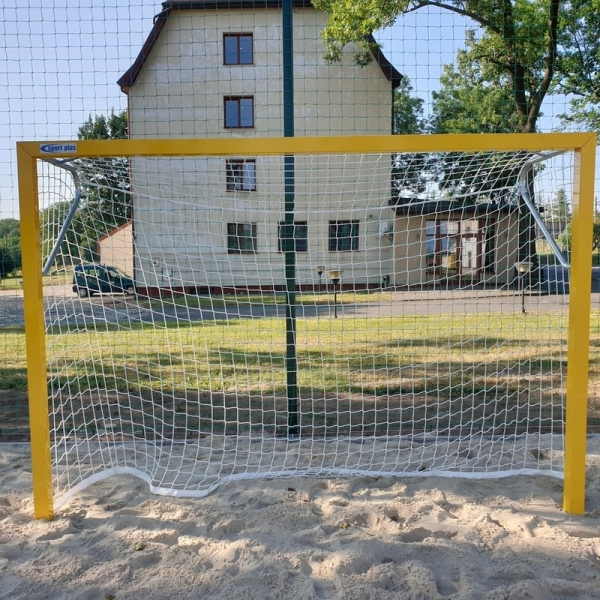 Bránky na plážovú hádzanú, hliníkové, vystužené 3x2 m