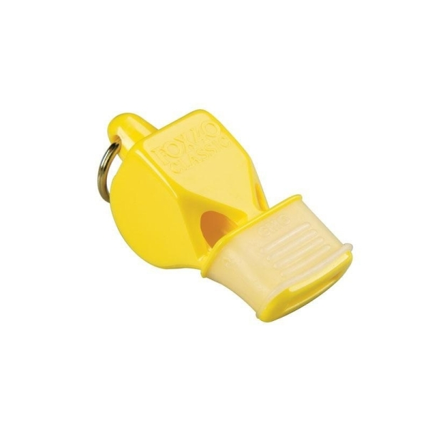 Fox 40 Classic CMG whistle with cord , yellow color Fox 40 Classic CMG whistle with cord , yellow color
