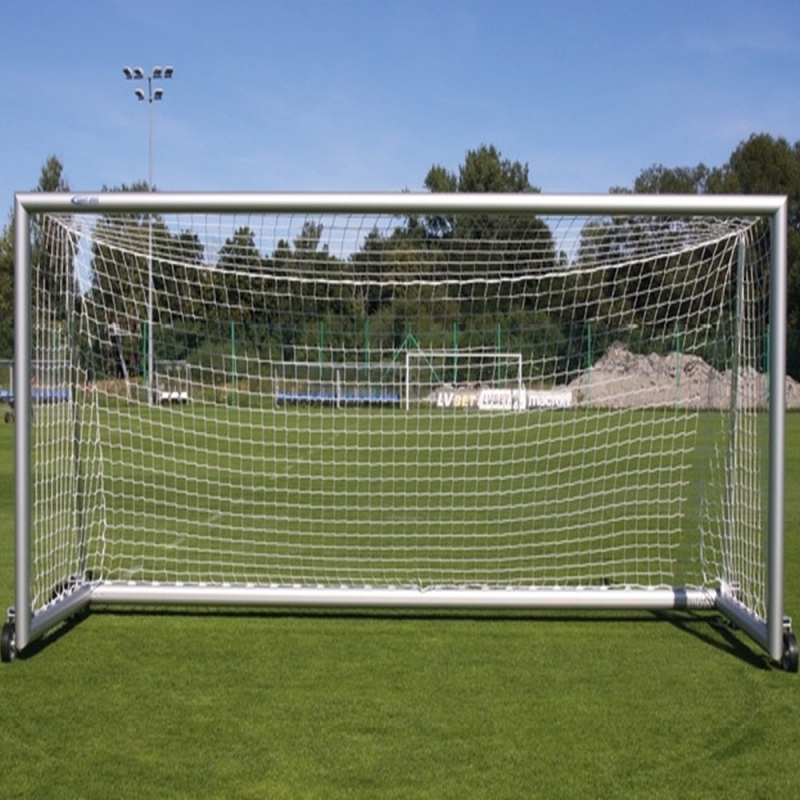 Futbalové bránky 5 x 2 m, hliníkové, mobilné