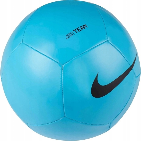 Nike Pitch Team soccer ball, size 5, color blue Nike Pitch Team soccer ball, size 5, color blue