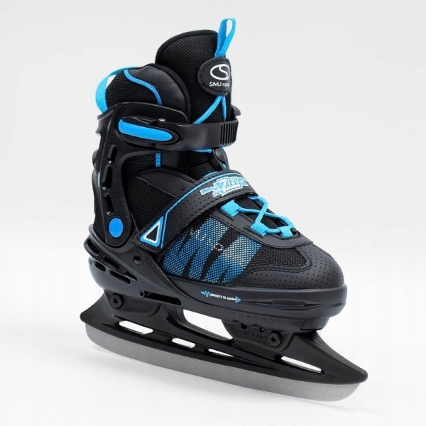SMJ skates, Zizu, size 29-34, color black-blue SMJ skates, Zizu, size 29-34, color black-blue