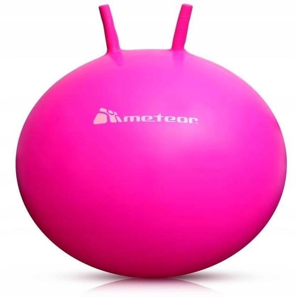 Meteor jumping ball, 55 cm, 31578, pink color Meteor jumping ball, 55 cm, 31578, pink color