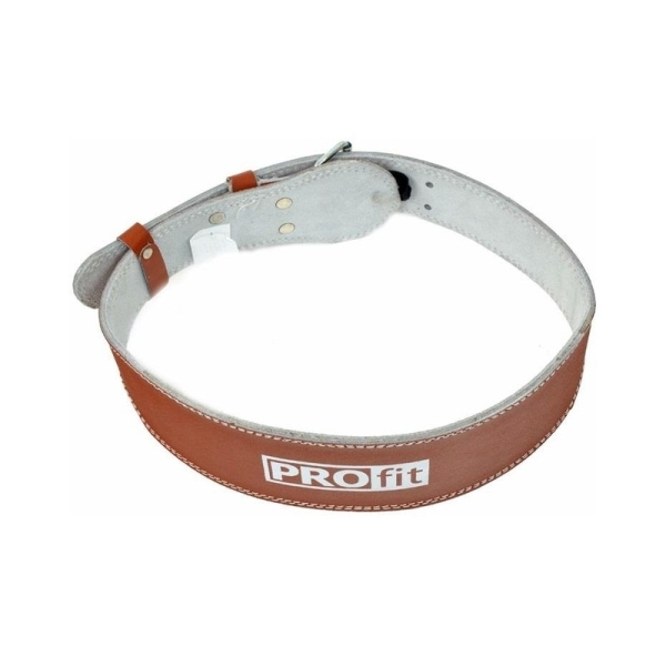 Profit bodybuilding belt, size L, brown color Profit bodybuilding belt, size L, brown color