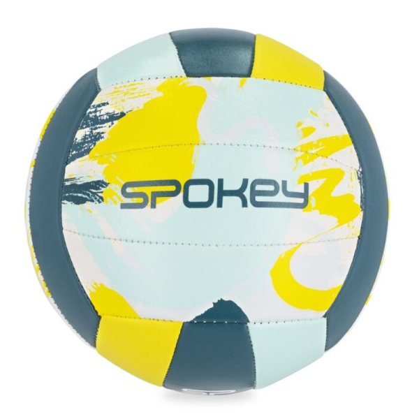 Spokey Setter volleyball, size 5, blue, navy and white color Spokey Setter volleyball, size 5, blue, navy and white color