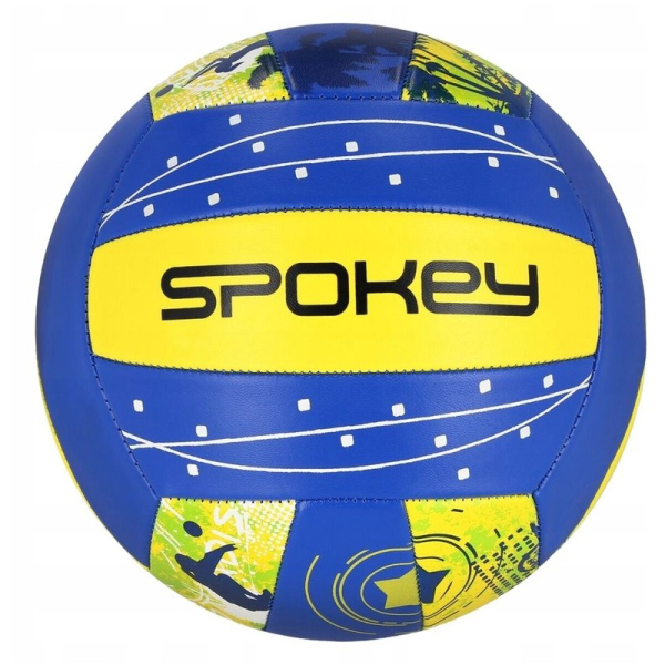 Spokey Libero volleyball, size 5, yellow-blue color Spokey Libero volleyball, size 5, yellow-blue color