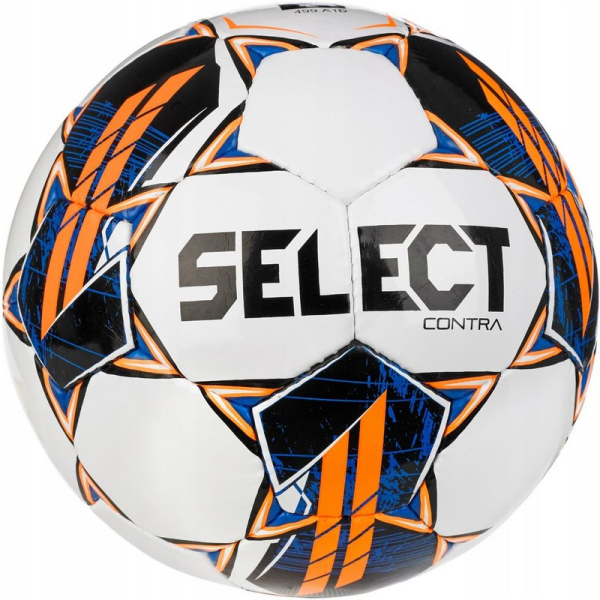 Select Contra soccer, size 4, white-blue-orange color Select Contra soccer, size 4, white-blue-orange color