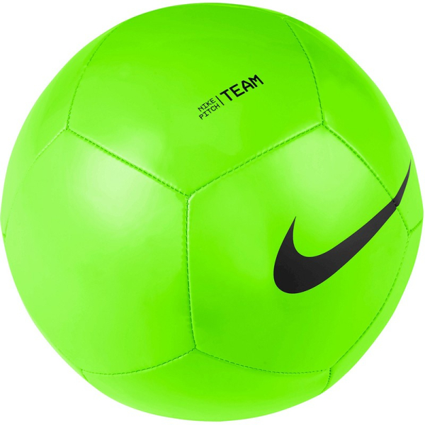 Nike Pitch Team soccer ball, size 3, green color Nike Pitch Team soccer ball, size 3, green color