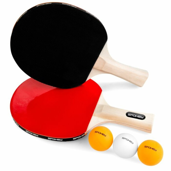Spokey Roll Joy table tennis set 2 rackets + rollnet + 3 balls Spokey Roll Joy table tennis set 2 rackets + rollnet + 3 balls