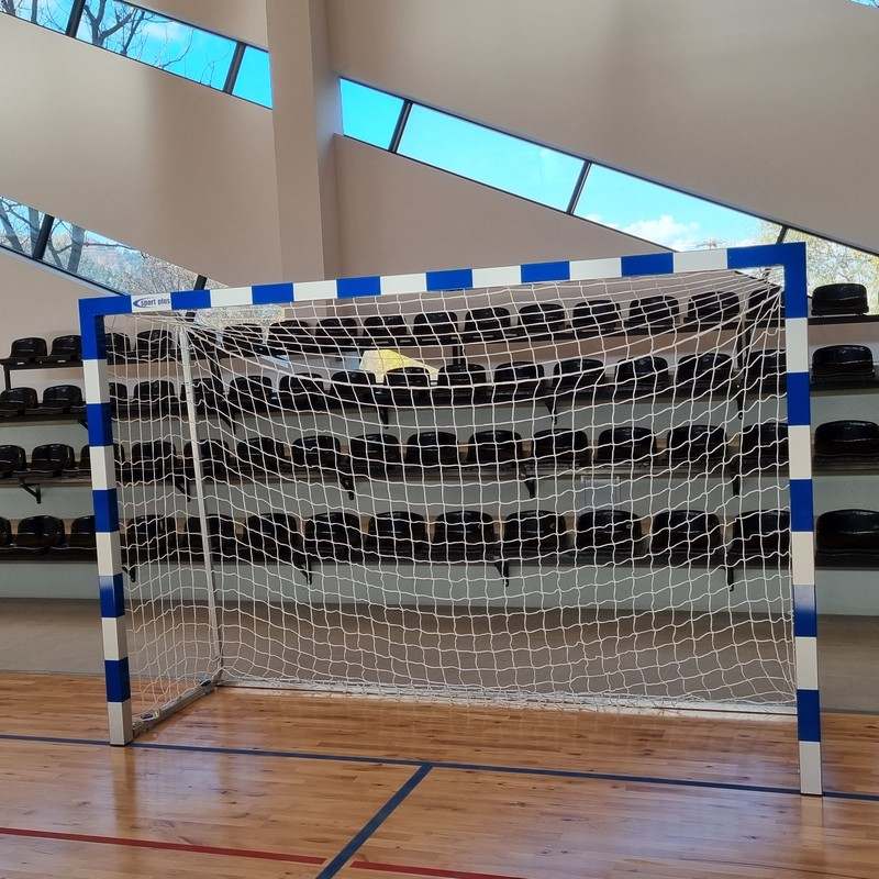 Futbalové bránky 5 x 2 m, hliníkové, prenosné