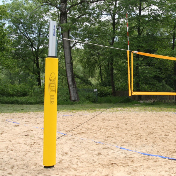 Osłony słupków do siatkówki plażowej