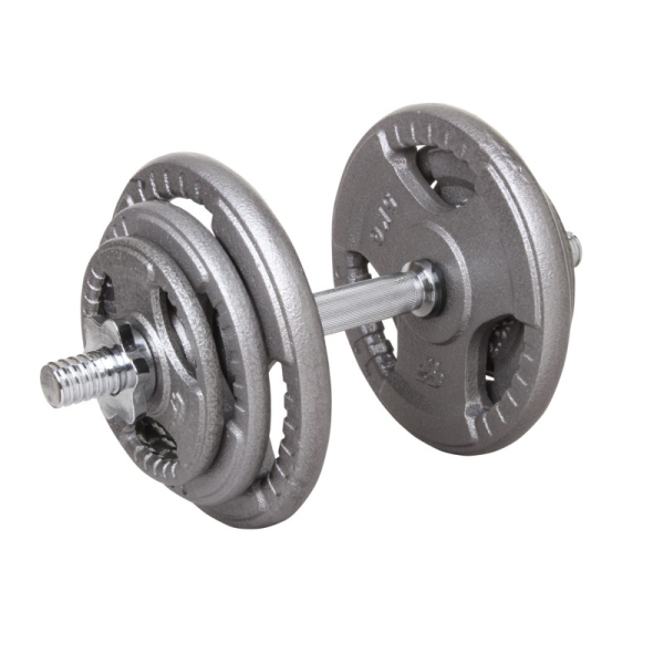 Beltor PF Line Hantla żeliwna - Cast Iiron Dumbbell szara-hammertone 10kg / 28mm Beltor PF Line Hantla żeliwna - Cast Iiron Dumbbell szara-hammertone 10kg / 28mm