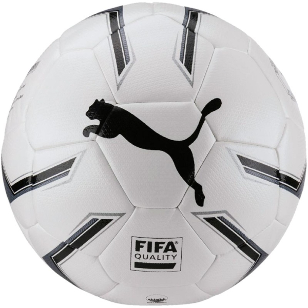 Puma Elite 2.2 Fusion soccer ball, size 5, color white-gray-black Puma Elite 2.2 Fusion soccer ball, size 5, color white-gray-black