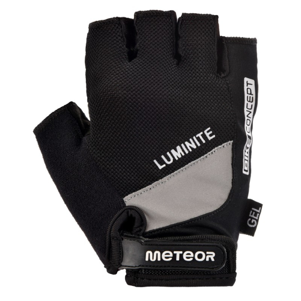Meteor Gel GX32 cycling gloves black Meteor Gel GX32 cycling gloves black