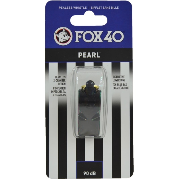Fox 40 Pearl whistle, black color Fox 40 Pearl whistle, black color