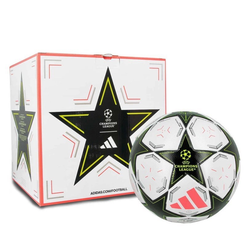 adidas UCL League soccer ball, size 5, white and black color