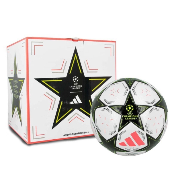 adidas UCL League soccer ball, size 5, white and black color