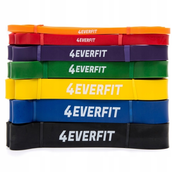 4EVERFIT exercise rubber, black color 4EVERFIT exercise rubber, black color