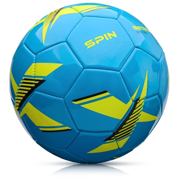 Meteor Spin soccer, size 4, blue-yellow color Meteor Spin soccer, size 4, blue-yellow color