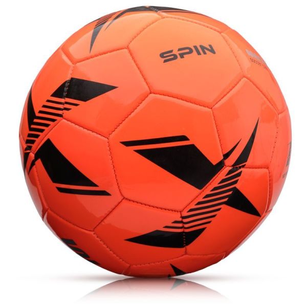 Meteor Spin soccer, size 5, black and orange color Meteor Spin soccer, size 5, black and orange color