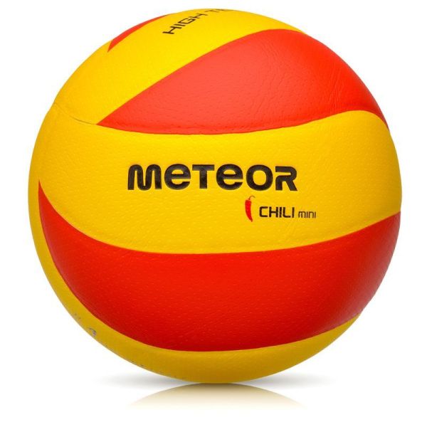 Meteorr Chili PU volleyball, size 4, yellow-red color Meteorr Chili PU volleyball, size 4, yellow-red color