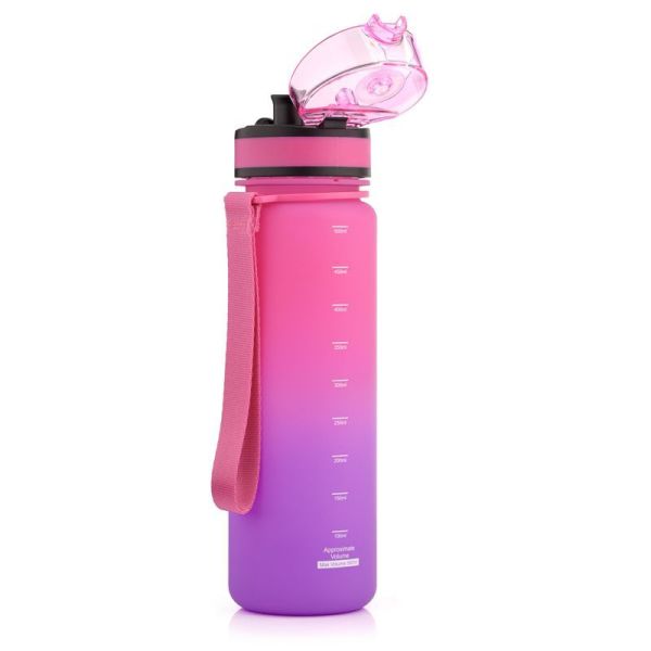 Meteor sports bottle 500 ml pink/purple Meteor sports bottle 500 ml pink/purple