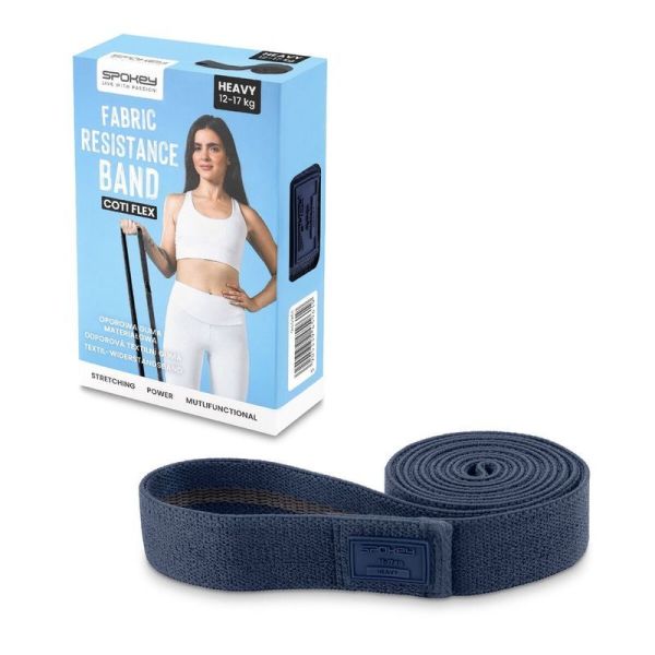 Spoky training rubber 945965, resistance 12-17 kg, navy blue color