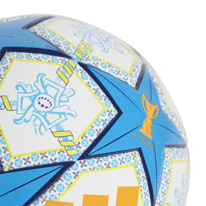 Adidas UWCL League soccer ball, size 5, white and blue color