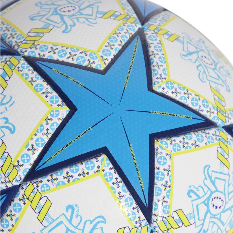 Adidas UWCL League soccer ball, size 5, white and blue color