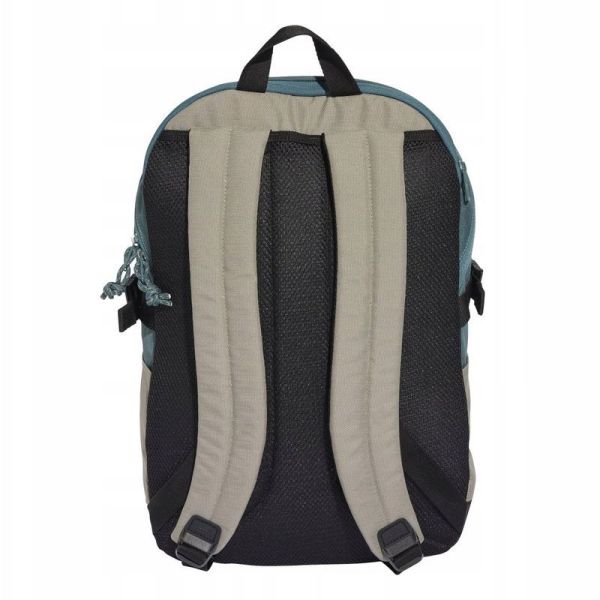 Adidas backpack JX6561, green-gray color